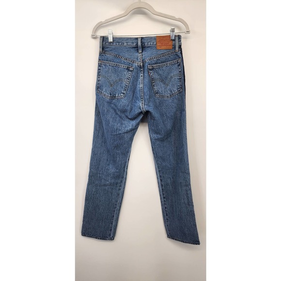 Levi's® Premium 501® ORIGINAL‎ CROPPED WOMEN'S JEANS Size 25 - Picture 5 of 10